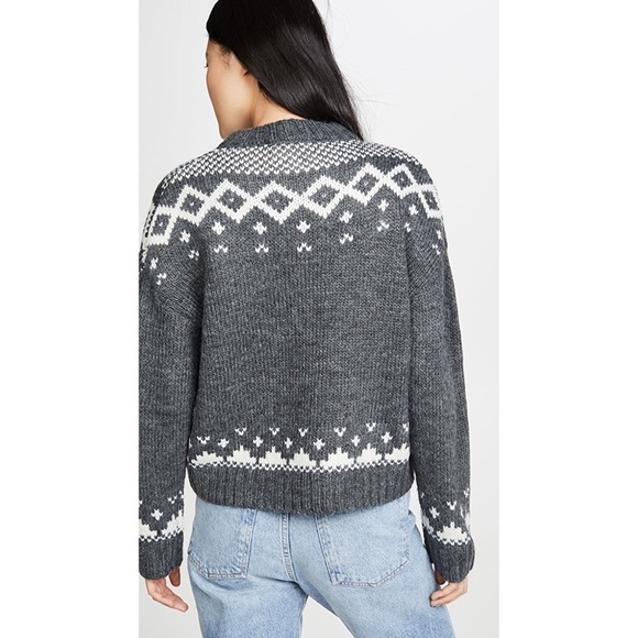 Cupcakes & Cashmere Jasmine Sweater Medium Heather Grey Size XS - Picture 3 of 9